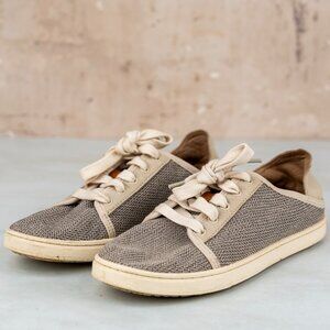 Olukai Sneakers Womens 7 Tapa Mesh Drop in Heel Lightweight Breathable